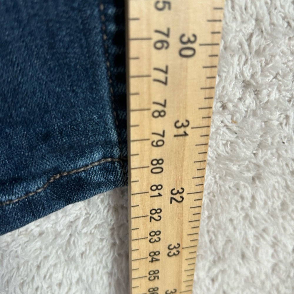 Paige Federal Jeans Mens Size 38 Straight Leg Blue Denim Jeans Dark Wash - Picture 14 of 14